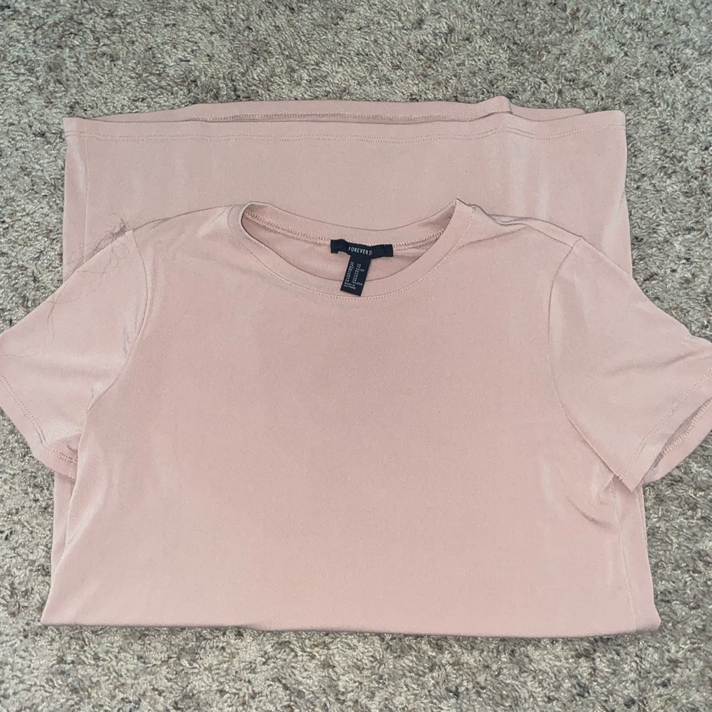forever 21 t-shirt dress